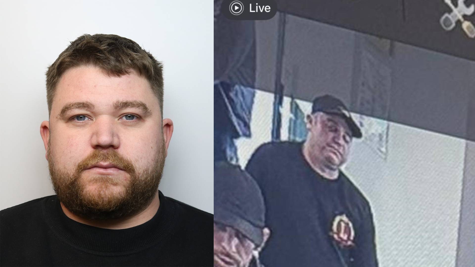 Police release CCTV image of wanted man and urge public not to approach